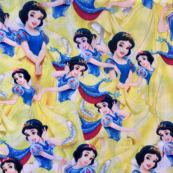 Snow White character fabric