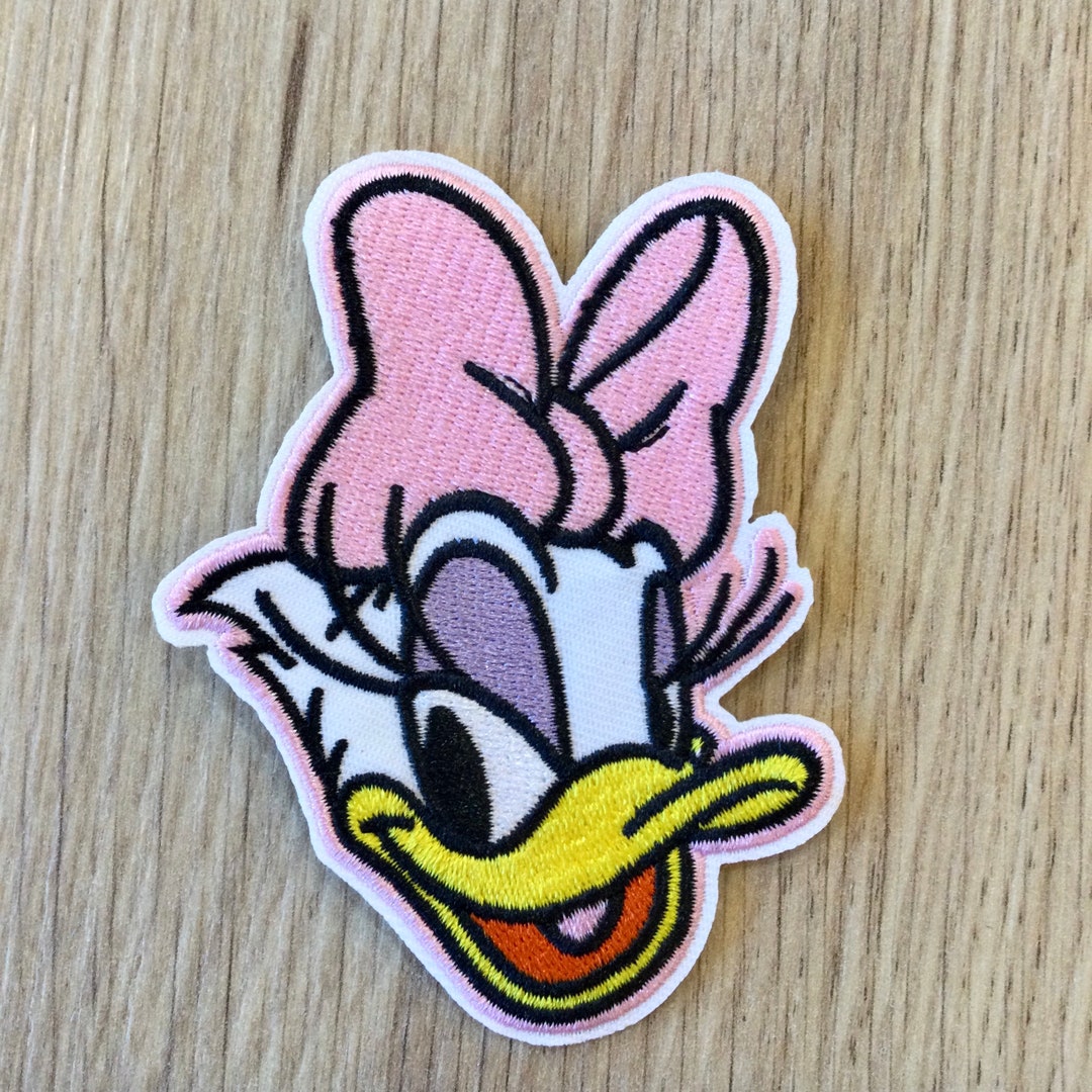 Daisy Duck Embroidered Patch Etsy