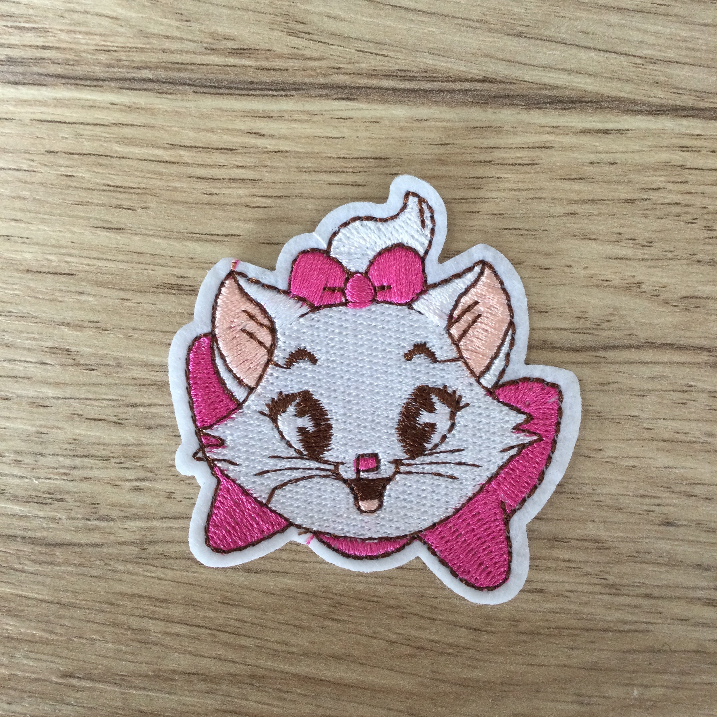 Pink Olivia Cat Patch – Carissaofthesea Embroidery