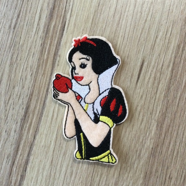 Snow White embroidered Patch