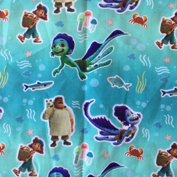 Luca character fabric