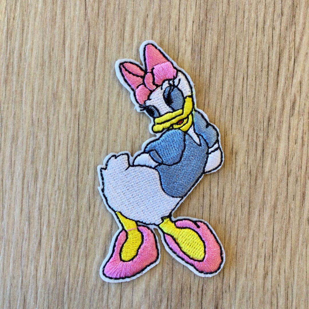 Daisy Duck Embroidered Patch Etsy