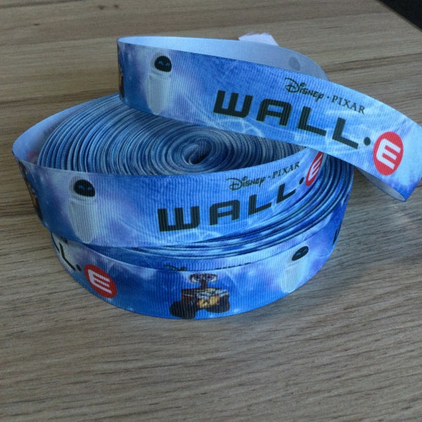 Wall-e character grosgrain ribbon by the yard