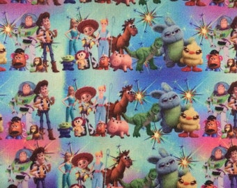 Offcut Toy Story character fabric