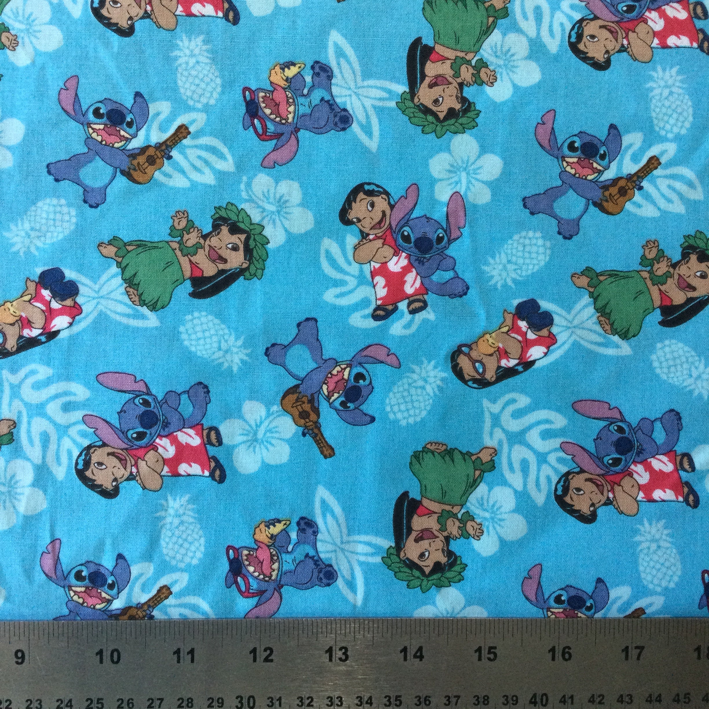 Lilo and Stitch Character Fabric | Etsy