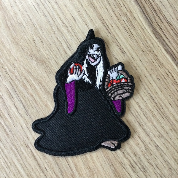 Evil Queen Witch embroidered Patch
