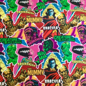 Horror Movie character fabric