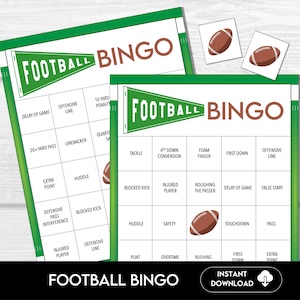 Voetbalbingo, 50 bingokaarten, voetbalspel, voetbalactiviteit, afdrukbaar bingospel voor kinderen, kinderteam voetbalbingo, afdrukbare kaarten