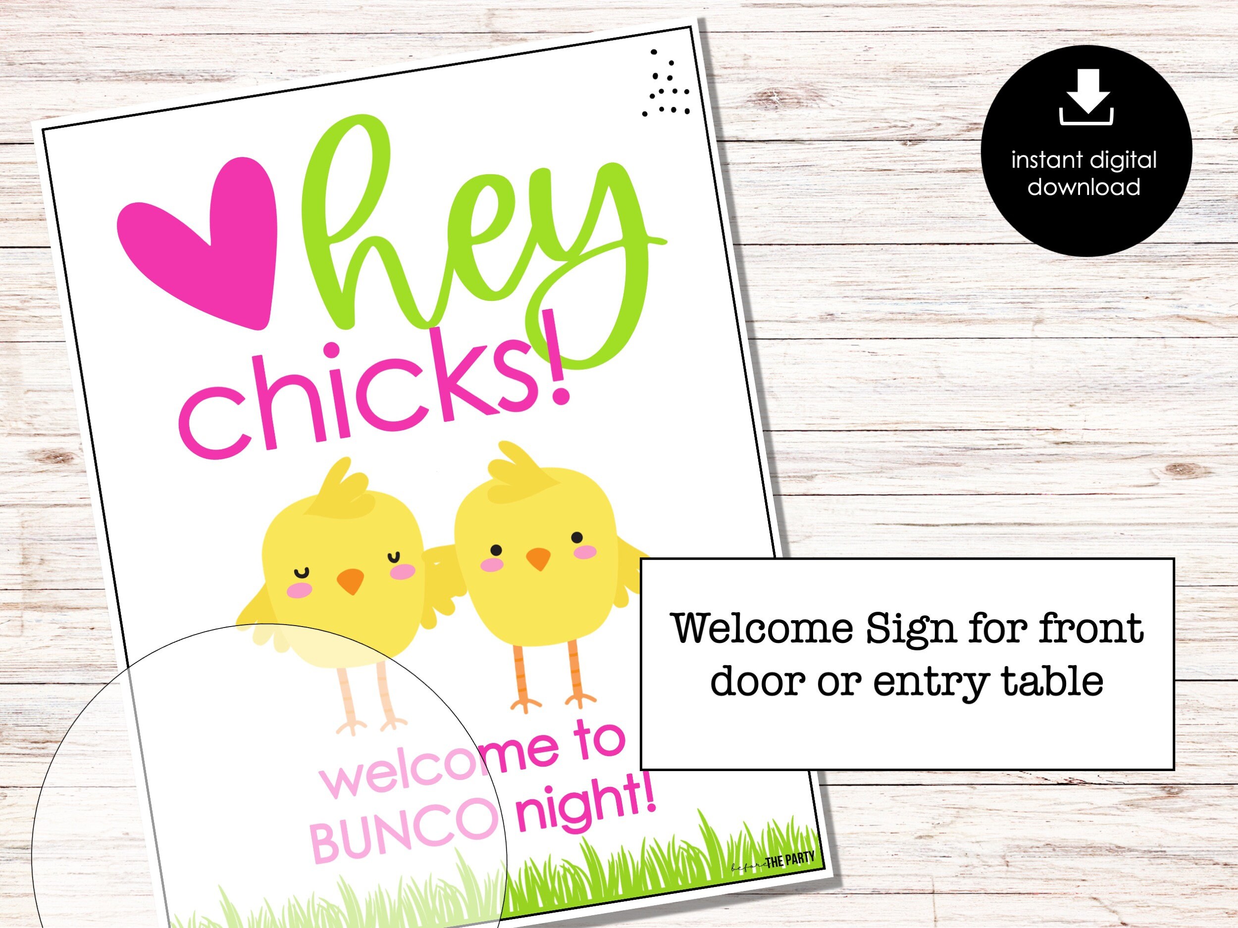 Spring Bunco Game Score Sheets April Bunco Printable Score - Etsy