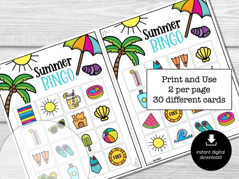 Summer Bingo Printable Kids Party - Il 794xN.4959089777 558k 