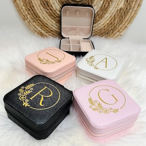 Boîte à Bijoux Personnalisée, cadeau saint valentin, cadeau pour elle, cadeau fête des mères, cadeau de noël personnalisé, expédition en 48h