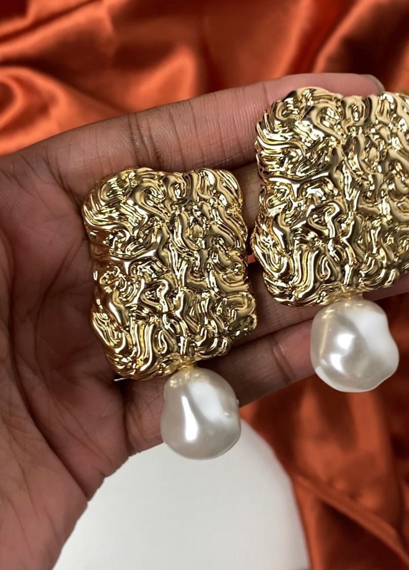 Chanel Drop Earrings 