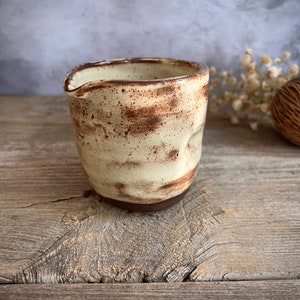 Ceramic Creamer, Ceramic Mini Pitcher, Pottery Creamer, Handmade Ceramic Creamer, Pottery Gift, Ceramic Gift, Stoneware Creamer