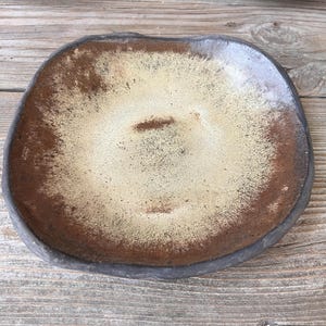 Ceramic Plate, Handmade Plate, Rustic Plate, Housewarming Plates, Handmade Ceramic Plate, Housewarming Gift, Irregular Shape Plates