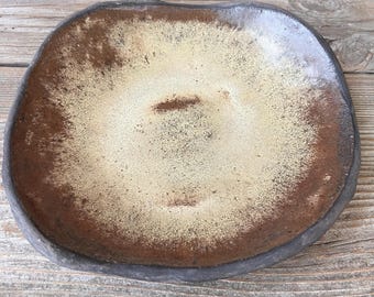 Ceramic Plate, Handmade Plate, Rustic Plate, Housewarming Plates, Handmade Ceramic Plate, Housewarming Gift, Irregular Shape Plates