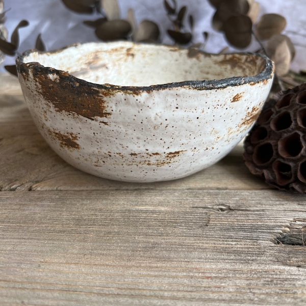 Ceramic Bowl, Handmade Bowl, Rustic Bowl, Farmhouse Stoneware, Handmade Ceramic Bowl, Ceramic Serving Bowl, Irregular Bowl, Pottery Bowl