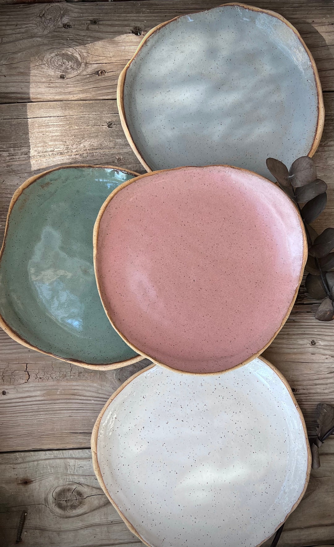 Ceramic Plate Handmade Plate Rustic Plate Housewarming Etsy