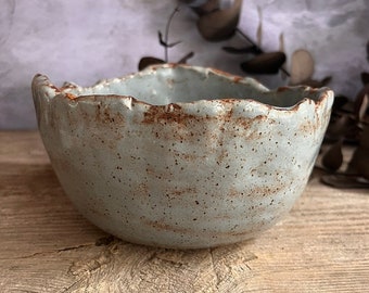 Ceramic Bowls, Handmade Bowls, Rustic Bowls, Minimalist Stoneware, Handmade Ceramic Bowls, Ceramic Soup Bowl, Irregular Shape Ceramic Bowls