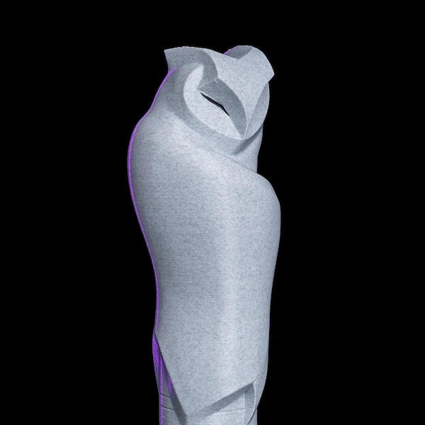 MinimOwl - minimalistic Owl statue