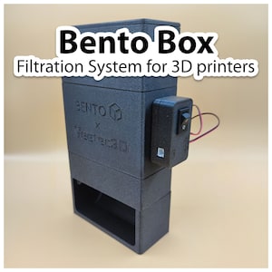 BentoBox Filtration System: Cleaner & Healthier 3D Printing Solution image 1