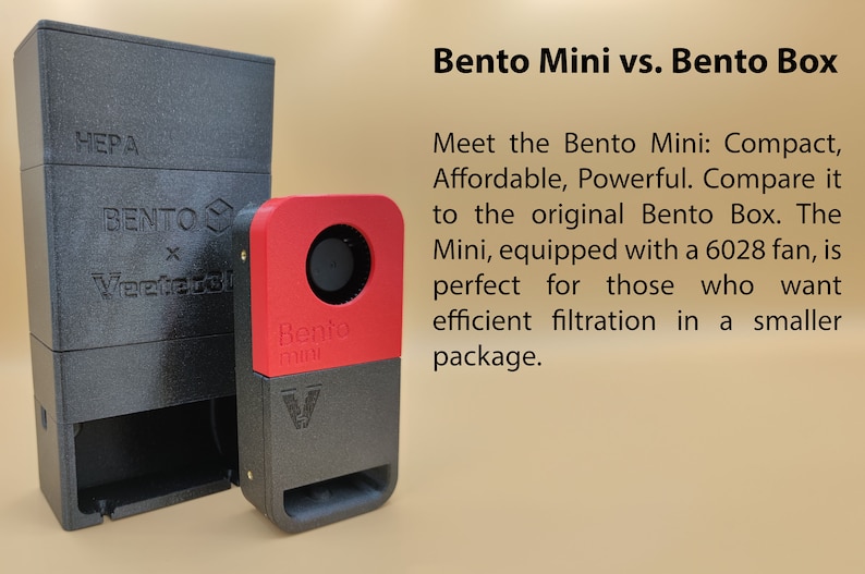 Bento Mini Filtration System: Tiny System for Cleaner Printing ...
