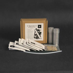 Le V-Spooler X original (V1.0) pour filament en vrac | Enrouleur robuste pour bobines de 1 à 5 kg | Outil professionnel pour imprimantes 3D, compatible avec Bambu Lab AMS et les fermes d'impression Hardware kit ONLY