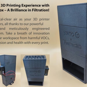 Système de filtration BentoBox : une solution d'impression 3D plus propre et plus saine image 2