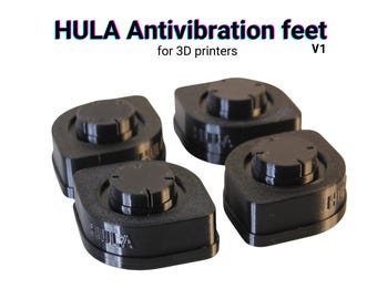 HULA V1 Anti-Vibration Feet for 3D Printers