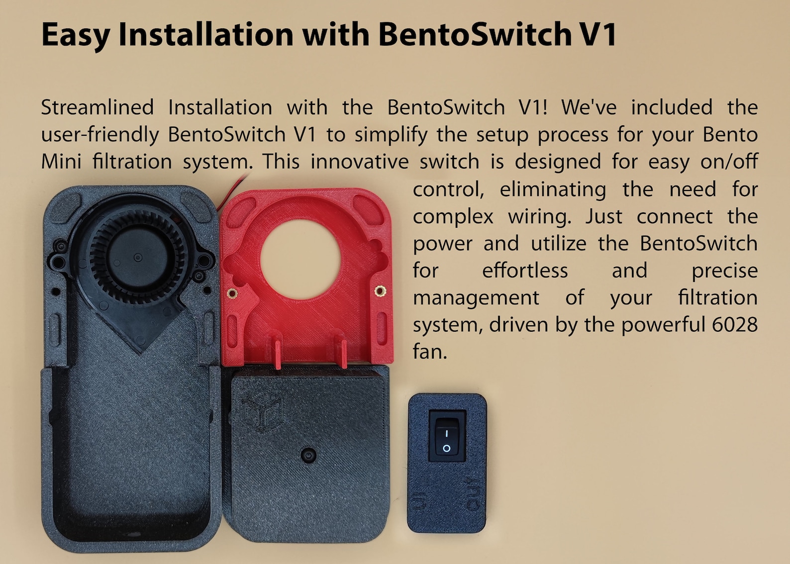 Bento Mini Filtration System: Tiny System for Cleaner Printing ...