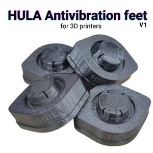 Pieds anti-vibrations HULA V1 pour imprimantes 3D