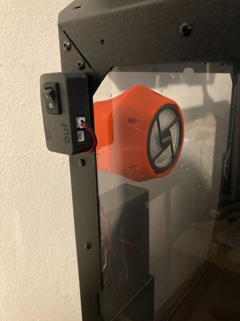 Vento: efficient single-pass air filter for Original Prusa Enclosure image 4