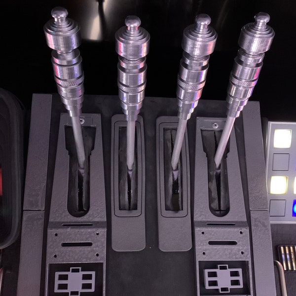 Millennium Falcon Hyper Drive Lever - Set of 4 - 3D Printed Resin