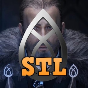 Star Wars Outlaws Inspired Sliro Barsha Brooch STL Digital File