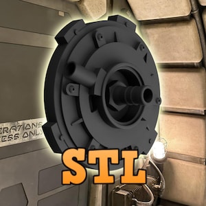 Millennium Falcon Fuel Connector Greeblie Prop STL Inspired by Star Wars