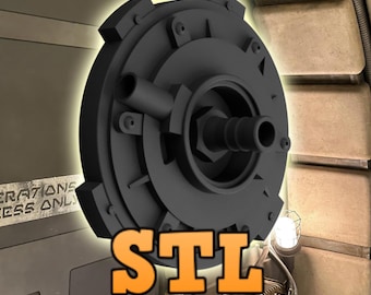 Millennium Falcon Fuel Connector Greeblie Prop STL Inspired by Star Wars