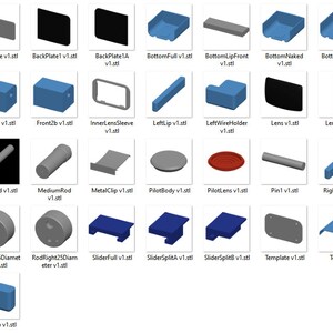 Kit de cámara de seguridad del bloque de detención de la Estrella de la Muerte, archivo de impresión 3D STL imagen 8