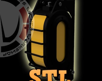 Star Wars Galaxy&#39;s Edge Inspired Wall Light 1 Version 1 STL 3D Print File