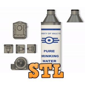 Lucy Vault Dweller Cosplay-utrustning inspirerad rekvisita av Fallout STL