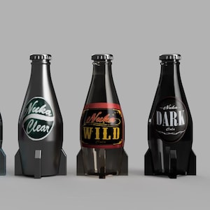 Fallout Inspired Nuka Cola Bottle Prop STL