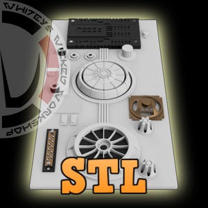 Galaxys Edge Power Panel Prop 3D Print STL Files