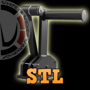 Palanca de control de cabina Razor Crest de The Mandalorian STL