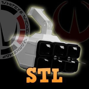 Star Wars Inspired - Andor ISB Interrogation Camera Kit STL 3D Print File