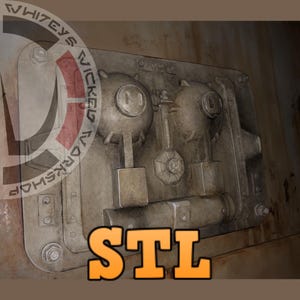 Star Wars Galaxy's Edge Hyper Chamber Ionizer Prop Panel Inspired STL