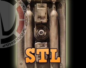 スター・ウォーズ ギャラクシーズ・エッジ アキュムレータースタック小道具 - STL 3Dプリントファイル