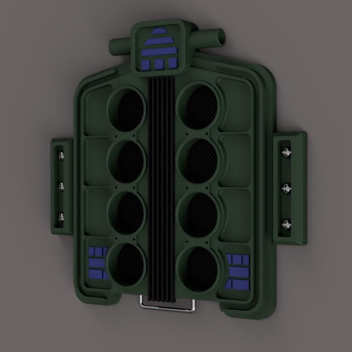 Galaxys Edge Heat Dispersion Unit 3D Print STL File - Etsy