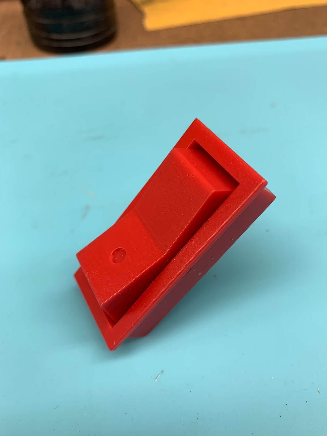 Red Tarp Rocker Switch Large Red Rocker Switch - Etsy