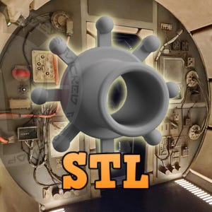 Millennium Falcon Pilot Light Star Prop STL Inspired by Star Wars