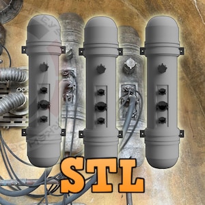 Galaxy's Edge Evaporator Tank STL Prop Inspired by Star Wars