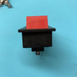 Large RED on BLACK Star Wars Inspired Rocker Switch With LED - Etsy