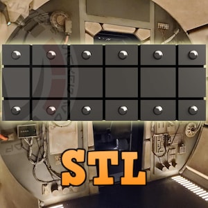 Millennium Falcon Fuse Bank STL - Galaxy&#39;s Edge Droid Depot Prop (Digital Download)